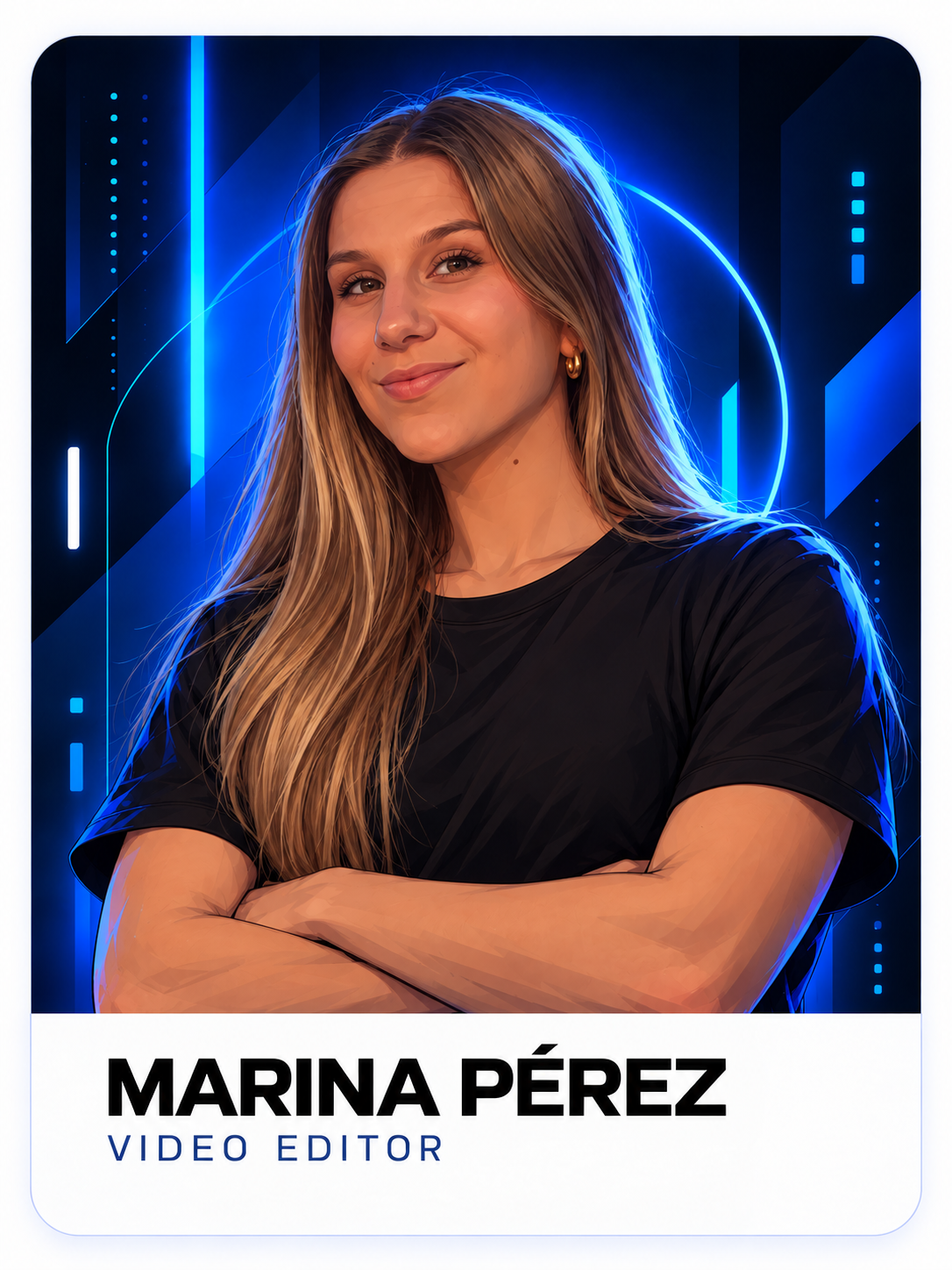 Marina Pérez, editora de vídeo de Kumbral